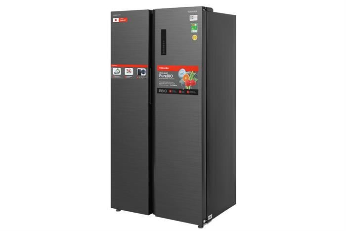 Tủ Lạnh Side By Side Toshiba Inverter 555 Lít GR-RS696WI-PMV(60)-AG